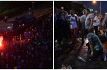Violențe la București: Jandarmeria a intervenit în forță pentru evacuarea Pieței Victoriei
