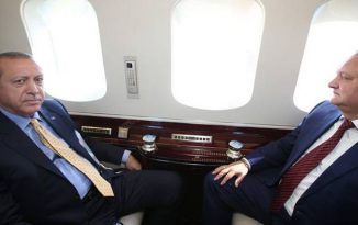 (Foto) Luxul în care au zburat Erdogan și Dodon la Comrat